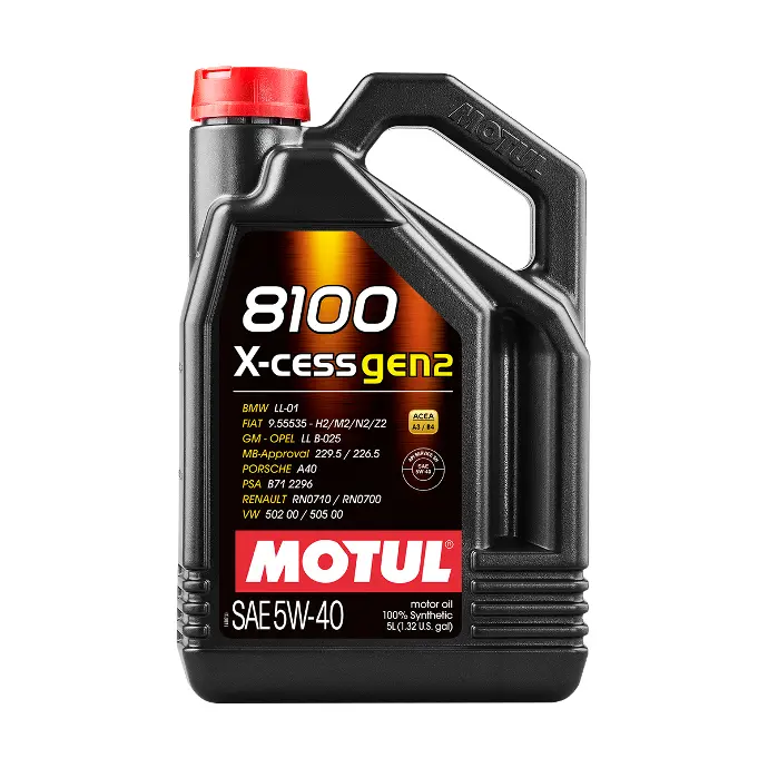 8100 X-CESS GEN2 5W-40_5L