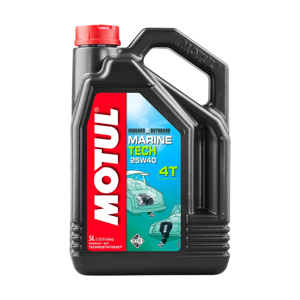 MARINE TECH 4T 25W-40_5L