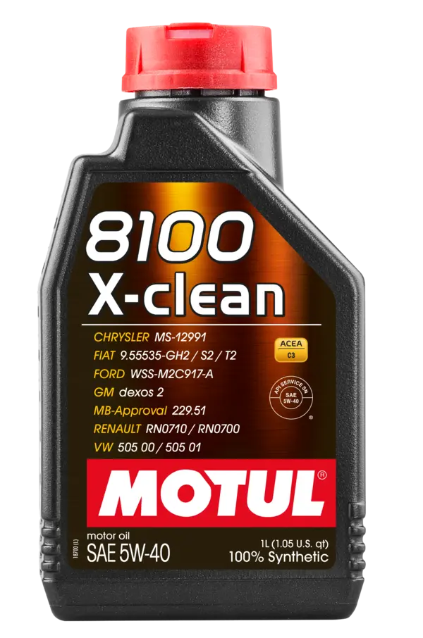 MOTUL 8100 X-CLEAN 5W40_1L