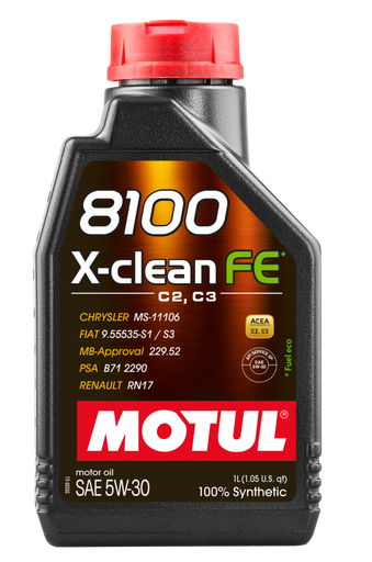 [112771] MOTUL 8100 X-CLEAN FE 5W-30_1L