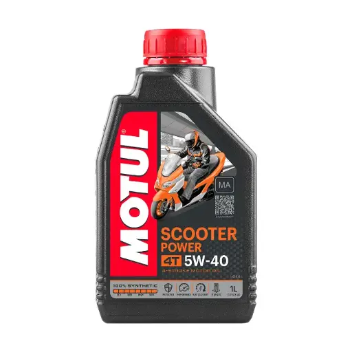 [105958] SCOOTER POWER 5W-40 MA 4T