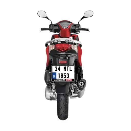 [207342] Motosiklet Plakalık