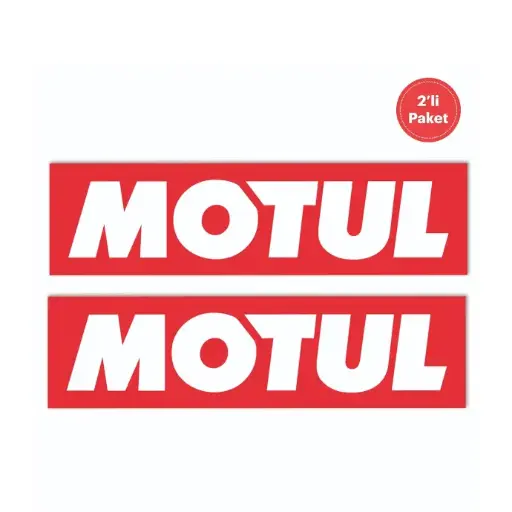 [206304002] Motul Sticker- 2'li