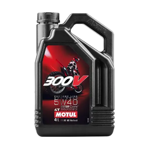 [104135] 300V FACTORY LINE OFF ROAD 5W-40 4T_4L
