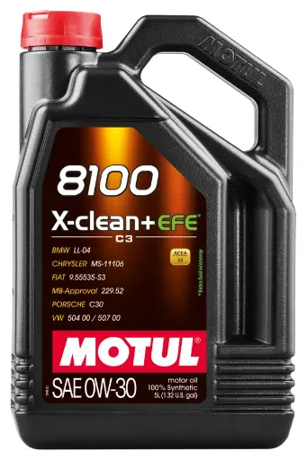 [111678] MOTUL 8100 X-CLEAN+ EFE 0W-30_5L