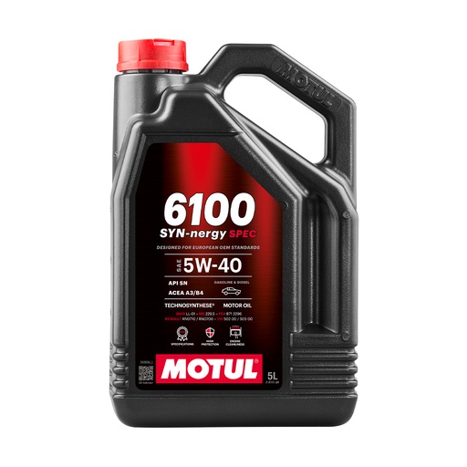 [112927] 6100 SYN-nergy SPEC 5W-40_5L