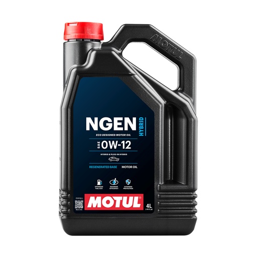 [111885] MOTUL NGEN HYBRID 0W-12_4L